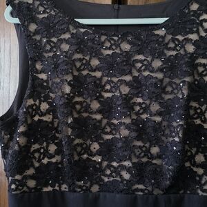 Connected Apparel Black Cocktail Dress